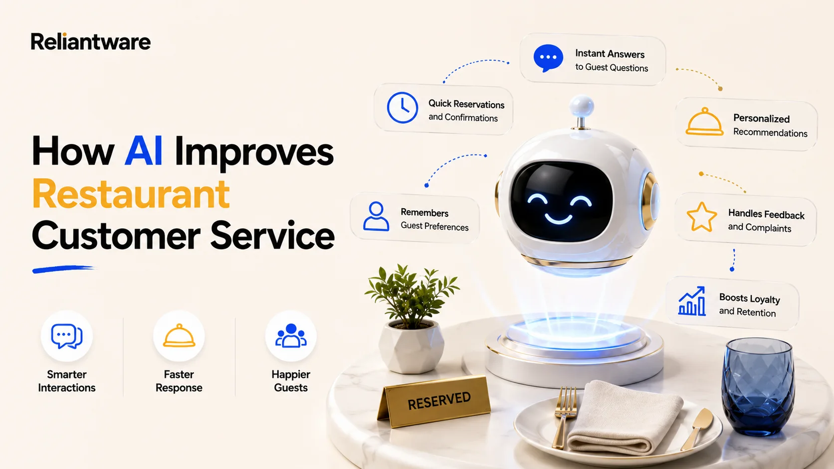 How AI Improves Restaurant Customer Service