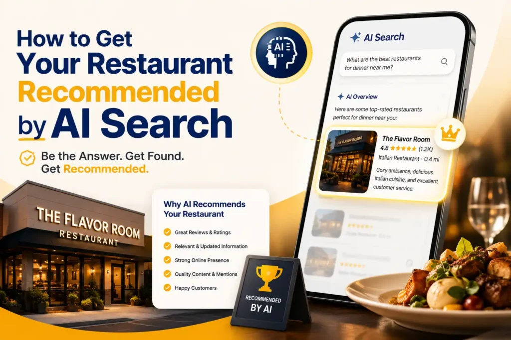 How to Get Your Restaurant Recommended by AI Search
