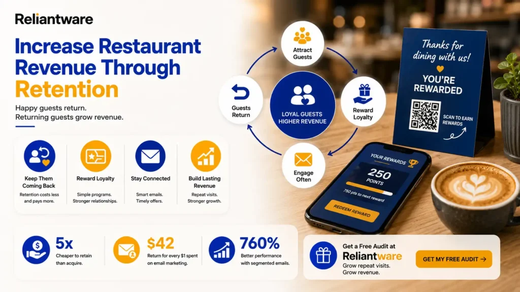 How to Increase Restaurant Revenue Through Retention