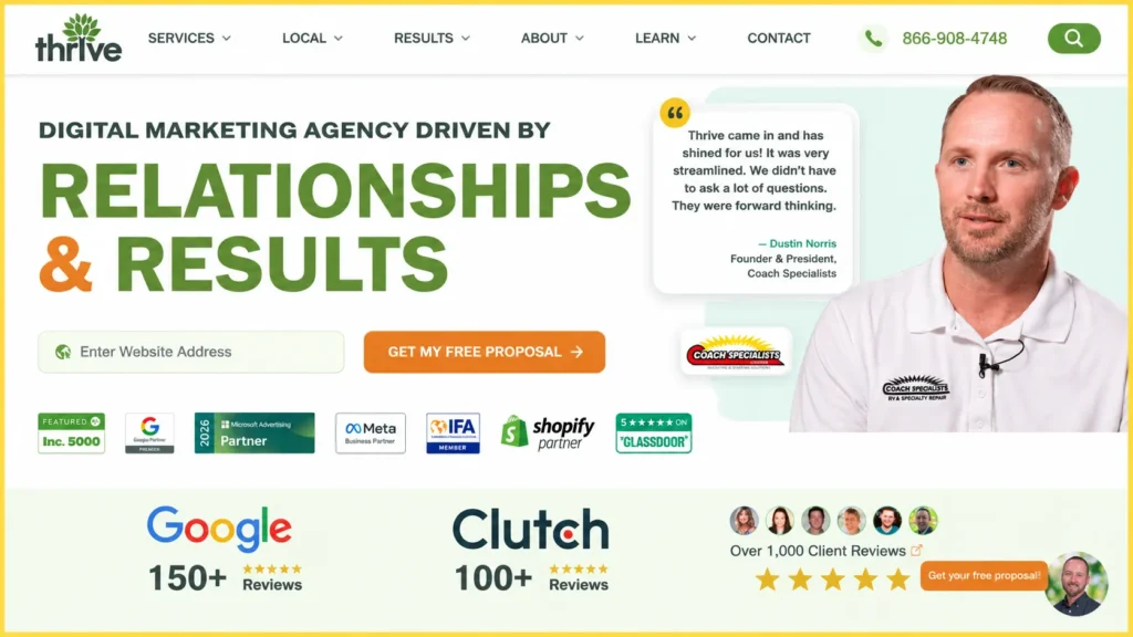 4. Thrive Internet Marketing Agency